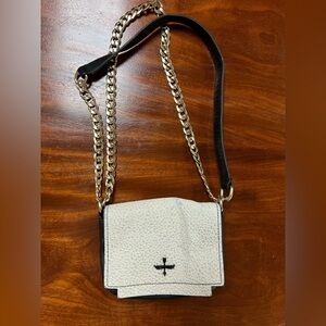 Pour La Victoire Leather Crossbody Bag